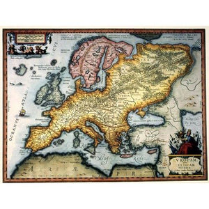 European Maps & Artwork at Depeche-Toi