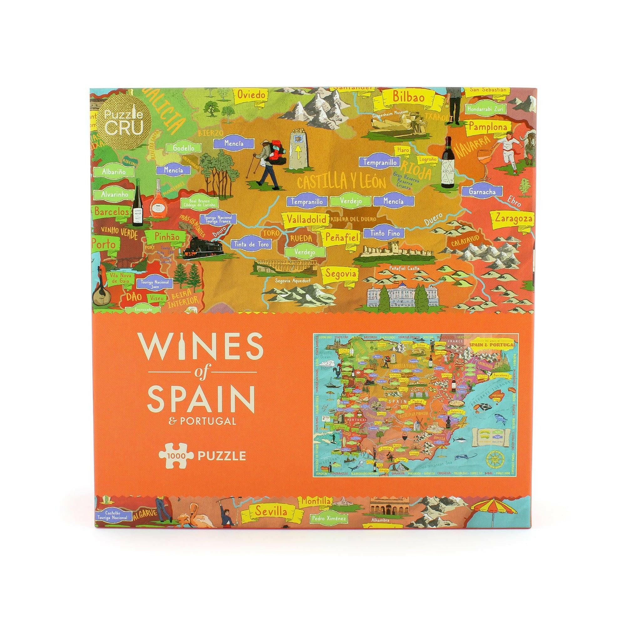 Wines Of Spain & Portugal Puzzle