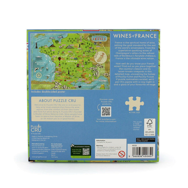 Wines Of France Puzzle
