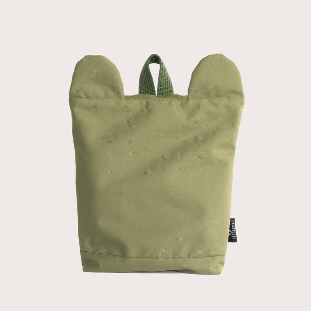 Kids Backpack - Green Bear