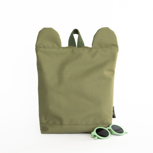 Kids Backpack - Green Bear