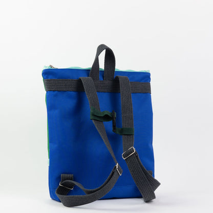 Waterproof Kids Backpack - Green&amp;Blue