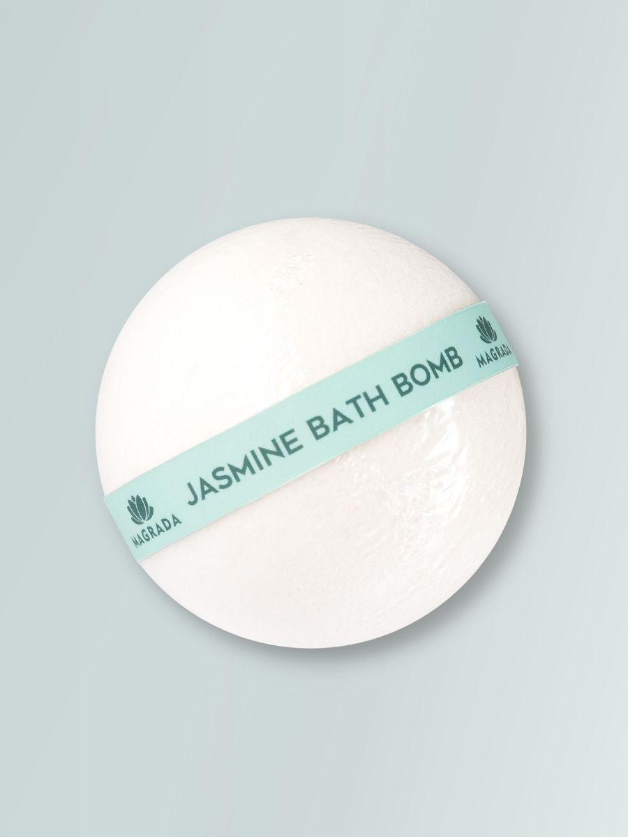 Divine Jasmine Bath Bomb With Vitamin E - Set of 4 Bombs