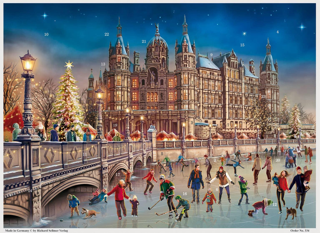 Schwerin Castle Ice Skating Advent Calendar