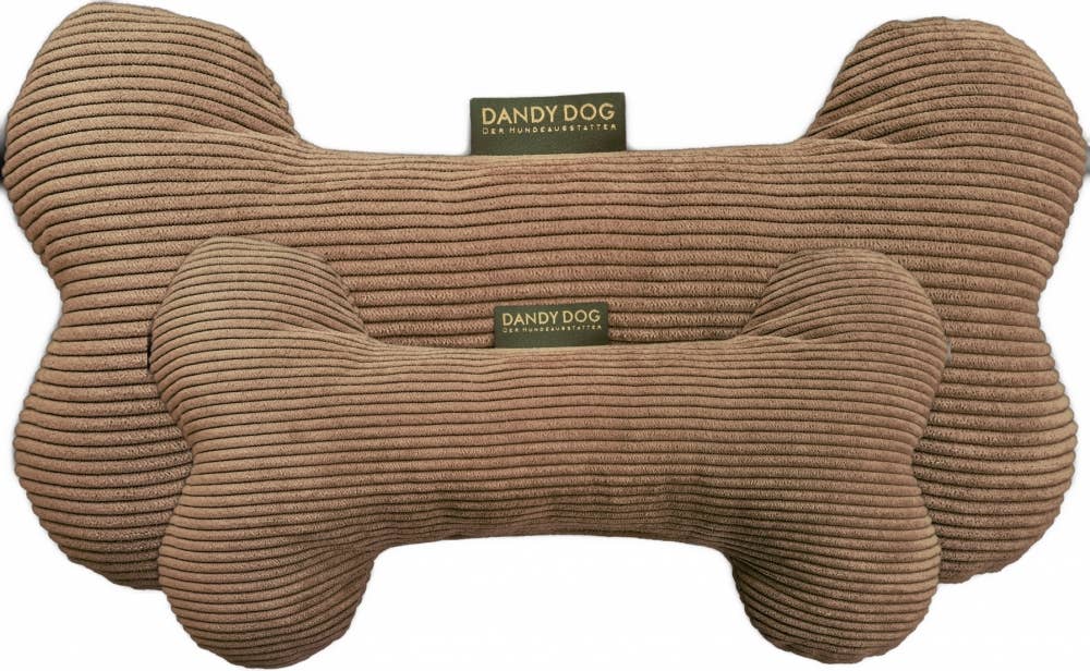 Dog Toy Bone Relax Taupe