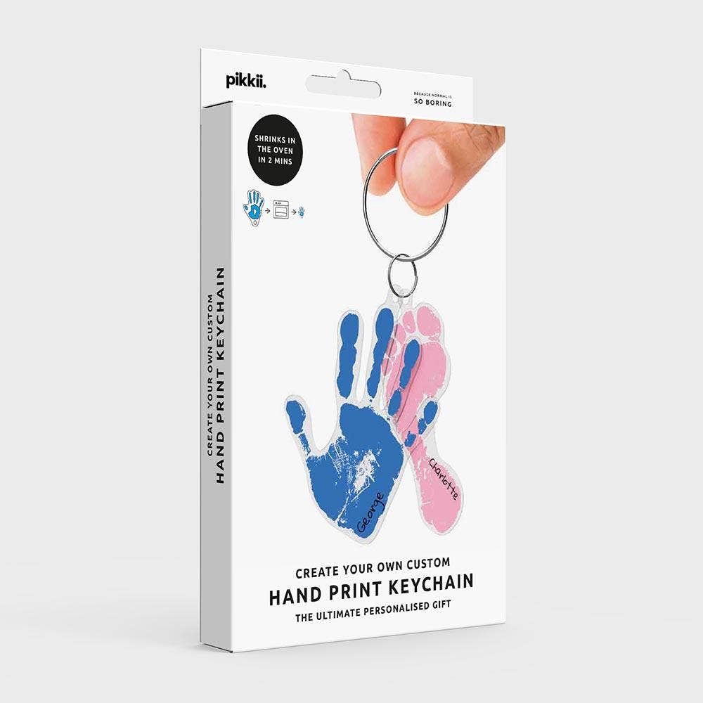 Hand Print Shrink Key Chain Kit