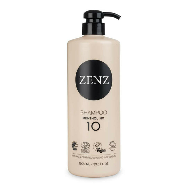 ZENZ Organic Products - Organic Shampoo Menthol no. 10 - Available in 4 sizes | The European Gift Store.