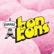 Eiffel Bon Bons 1.25oz 8 Bag Variety Snack Pack, French Candy (4 Strawberry, 4 Blue Raspberry).