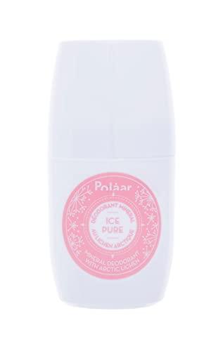 Polåar -Mineral Deodorant with Arctic Lichen -Texture Roll-On -Long-Lasting Freshness -Without White or Yellow Marks -All Skin Types, Even Sensitive Ones -99% Naturalness, Vegan, Made in France -50 ml