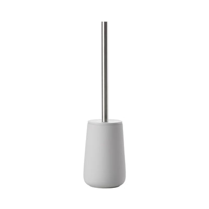 Zone Denmark Nova One Ceramic Toilet Brush | with Brush Holder Soft Touch | Enhance Your Bathroom with a Chic and Practical Duo for Modern Style and Effortless Hygiene - Coating (Soft Grey)