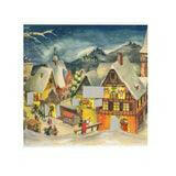 Small German Village Panorama Advent Calendar - The European Gift Store