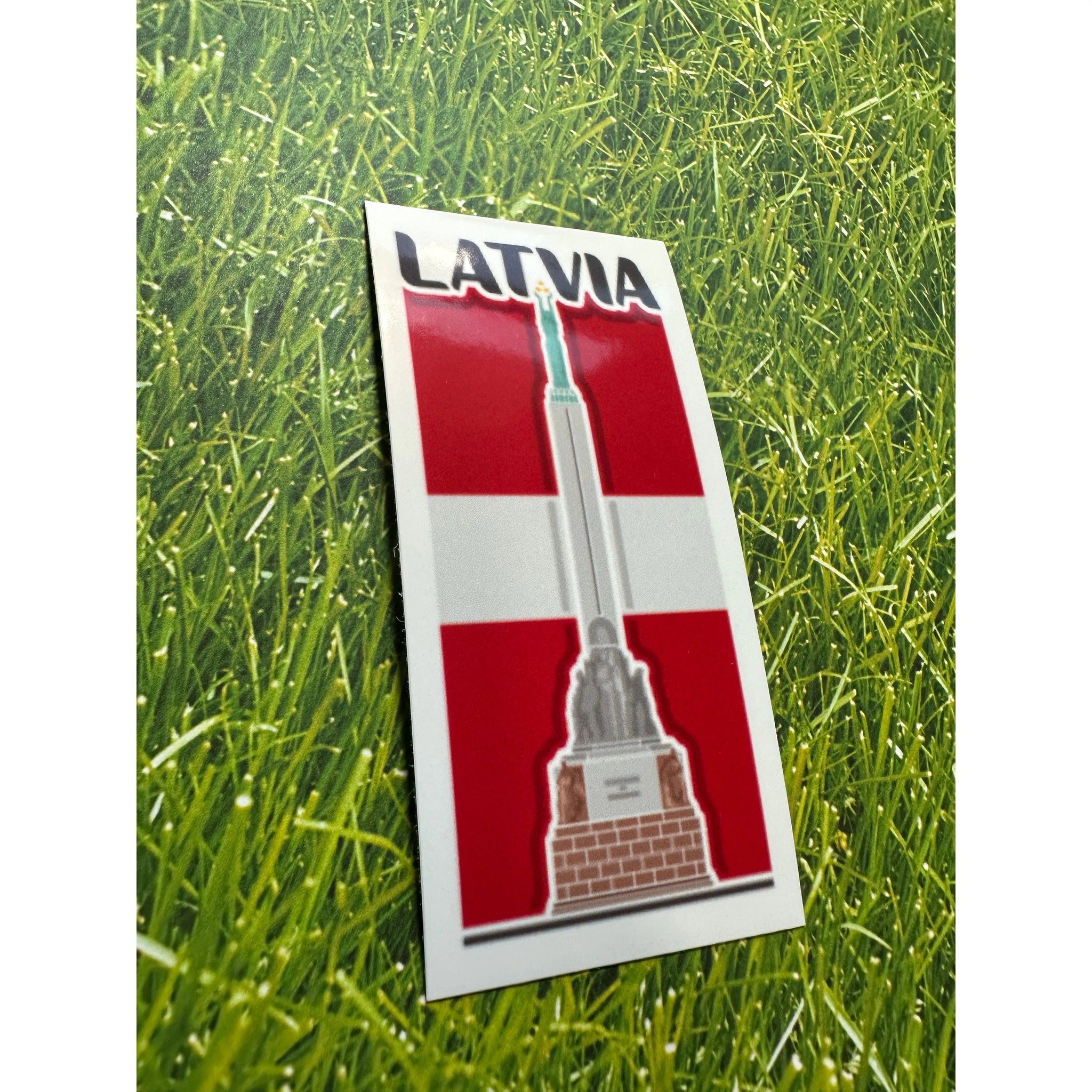 Latvia Vinyl Decal Sticker - The European Gift Store