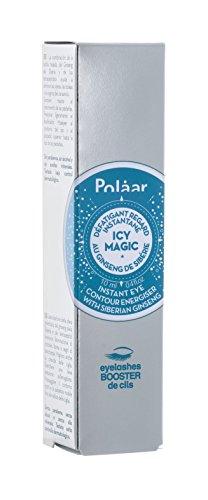 Polåar - Icy Magic Instant Eye Contour Energiser with Siberian Ginseng - Anti-Dark Circles &amp; Puffiness- Decongesting Icy Ball - Fragrance-Free - 92% Natural, Vegan, Cruelty Free, Made in France - 0.4