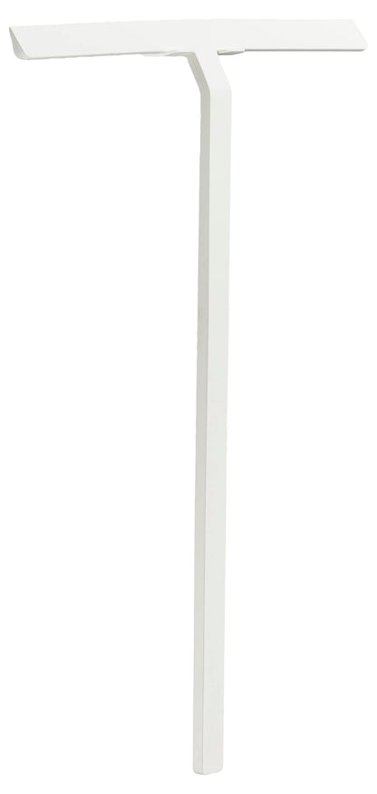 Zone Denmark Rim Shower Squeegee | Convenient Holder | Elevate Your Bathroom Experience with Sleek Design and Efficient Cleaning - Transforming Your Shower Routine with Style and Functionality- White