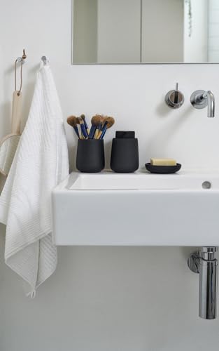 ZONE DENMARK Nova Soap Dispenser - A Fusion of Sleek Design and Durable Material - Elevate Your Bathroom with Sophistication and Practical Elegance. A Stylish and Functional Bathroom Accessory