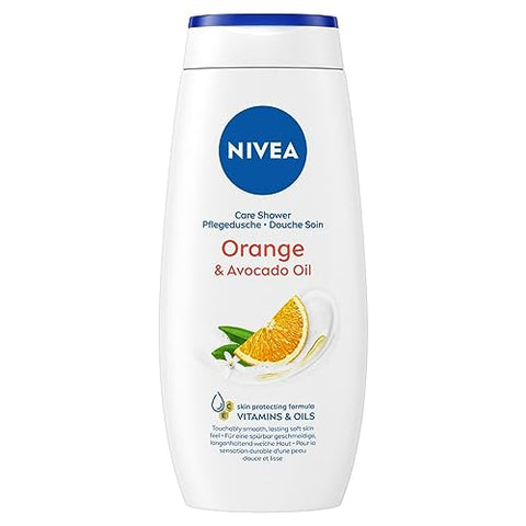 Nivea Caring Shower Cream Indulging Moisture Orange&Avocado Oil, 250ml