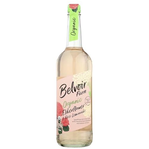 Belvoir Organic Elderflower Rose Lemonade, 25.4 FZ