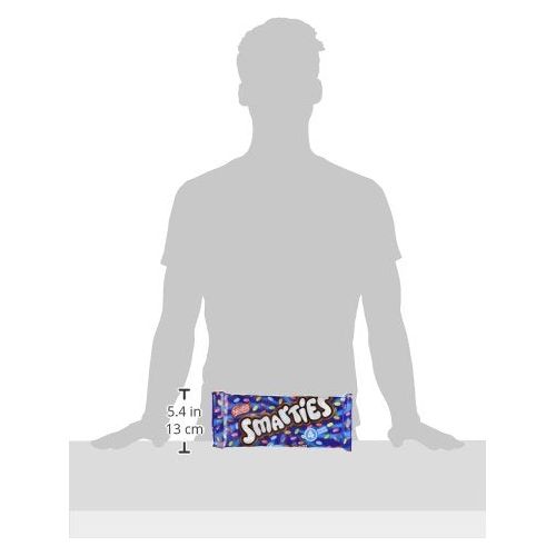 nestle SMARTIES Candy Coated Chocolates (1 pack of 4).
