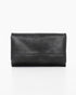 Leather Wallet NK305 (RFID-blocking) - Black