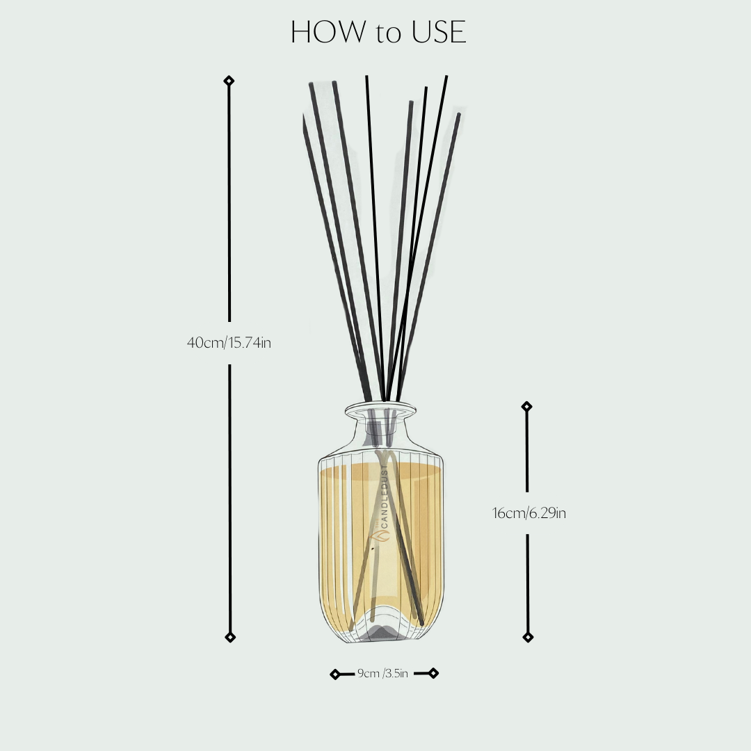 Luxurious Room Diffuser Refill, 250ml - Champagne Rhubarb