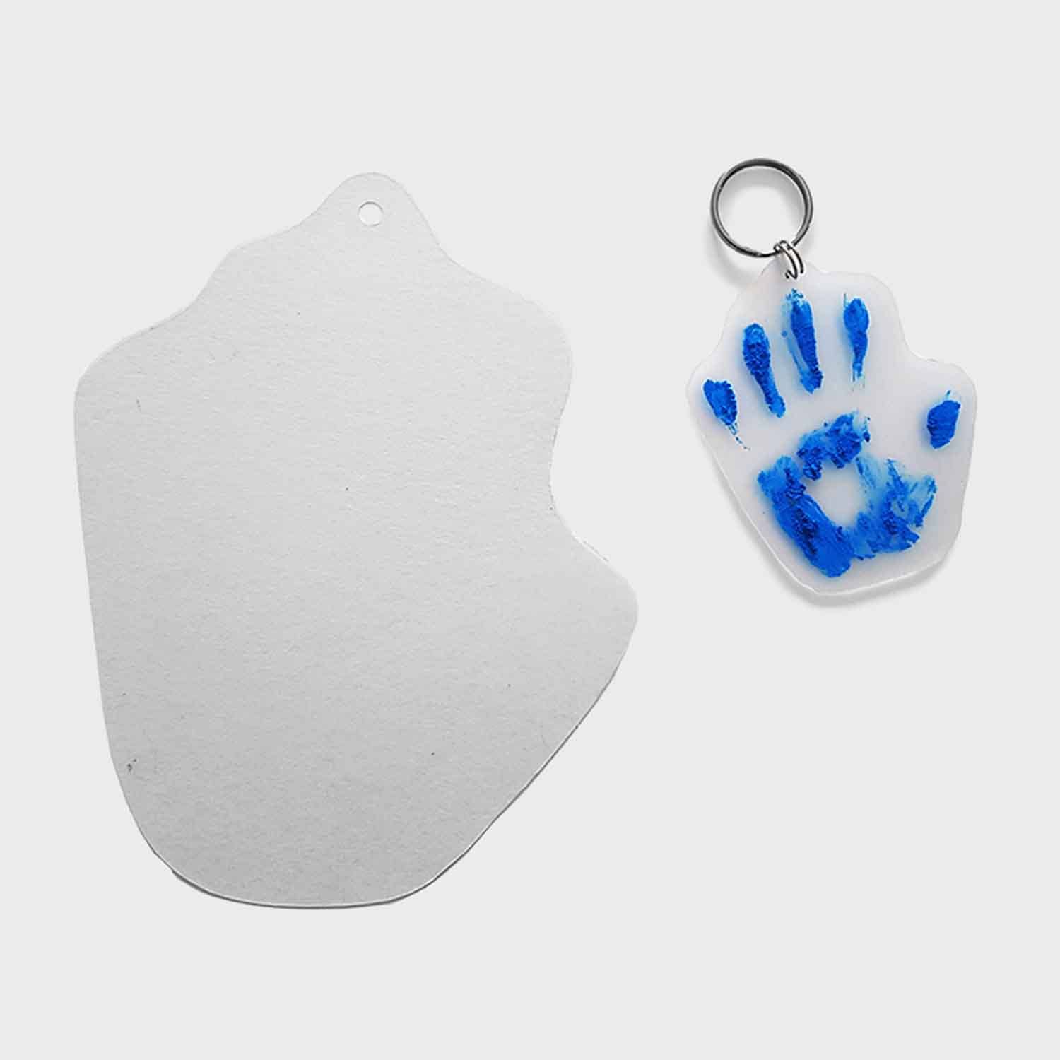 Hand Print Shrink Key Chain Kit