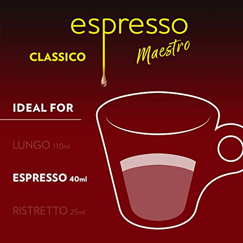 Lavazza Espresso Classico Medium Roast 100% Arabica Aluminum Capsules Compatible with Nespresso Original Machines (Pack of 60) ,Value Pack, Sweet and balanced, dark crema, Intensity 9 13.