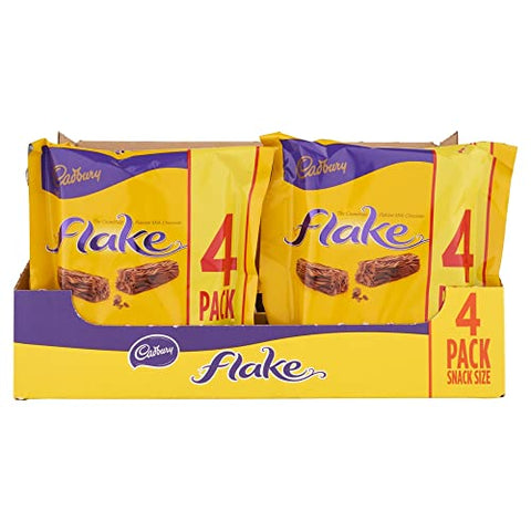 Original Cadbury Candy Bar Flake Chocolate Imported From The UK England, 0.08 kilograms.