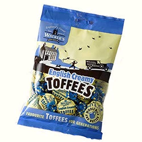 Walkers Toffee - English Creamy Bag 150g.