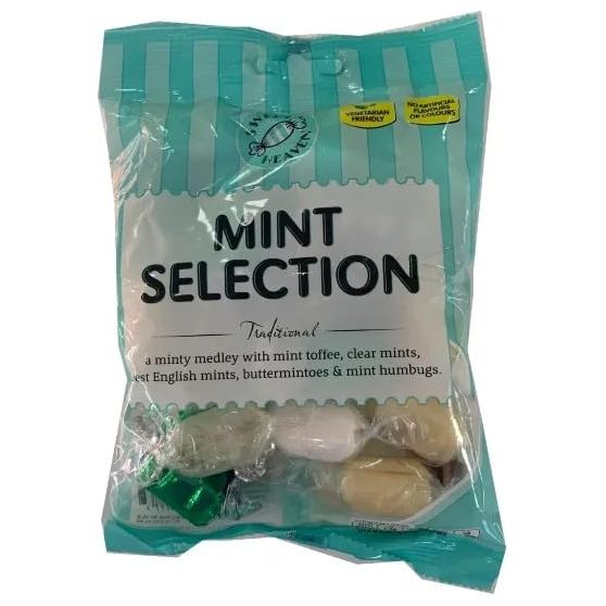 Traditional British Candy World Traditional Mint Selection.