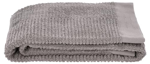 Zone Denmark Luxury &amp; Classic 100% Cotton Towels - Quick Drying Hand, Bath, and Shower Towels for Ultimate Comfort and Style in Every Touch (Gull Grey)