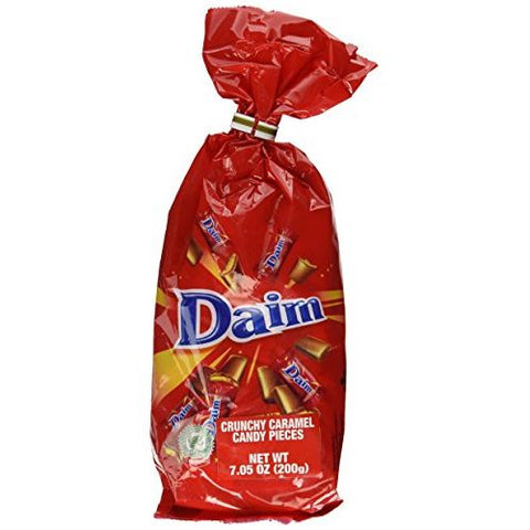 Daim Chocolate Bags - 200g Individual wrapped Daim Chocolates.