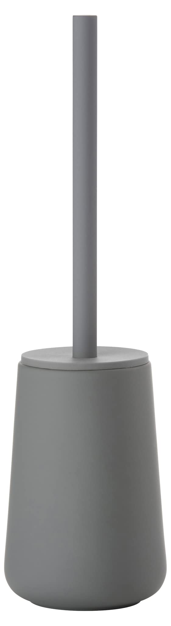 Zone Denmark Nova One Ceramic Toilet Brush | with Brush Holder Soft Touch | Enhance Your Bathroom with a Chic and Practical Duo for Modern Style and Effortless Cleaning - Coating (Grey Marl)