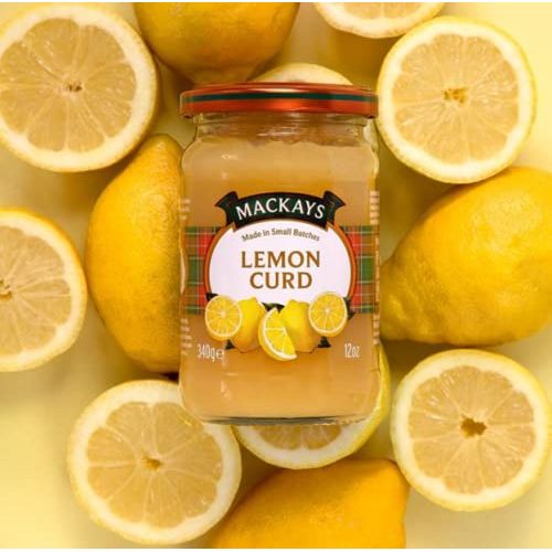 Mackays Lemon Curd, 12 Ounce.