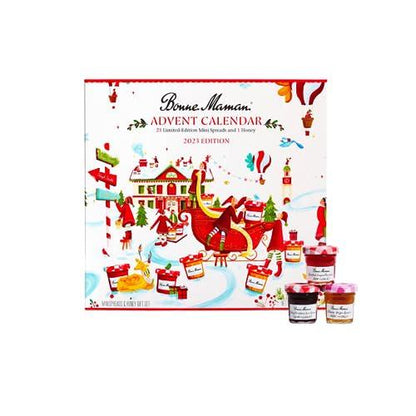 Bonne Maman 2024 Limited Edition Advent Calendar, 24 Mini Spreads