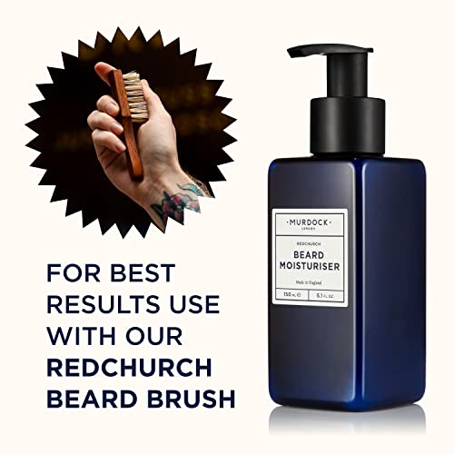 Murdock London Beard Moisturiser - Hydrating Beard Lotion Made of Natural Oil for Dry Facial Hair - 150ml.