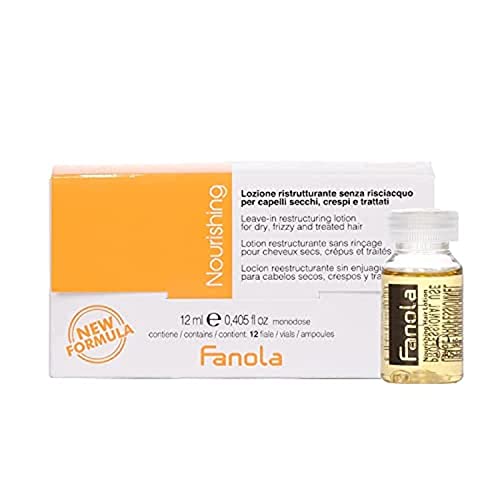Fanola Nutri Care Leave-In Restructuring Lotion - 12 Vials