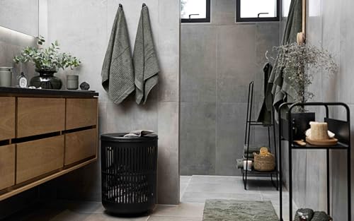 Zone Denmark Luxury &amp; Classic 100% Cotton Towels - Quick Drying Hand, Bath, and Shower Towels for Ultimate Comfort and Style in Every Touch (Olive Green)