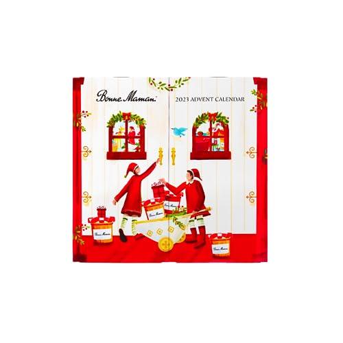 Bonne Maman 2024 Limited Edition Advent Calendar, 24 Mini Spreads