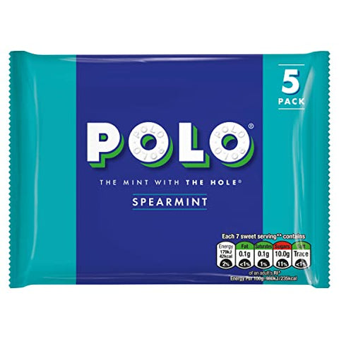 Polo Pack 5 Pack Original British Polo Mints.