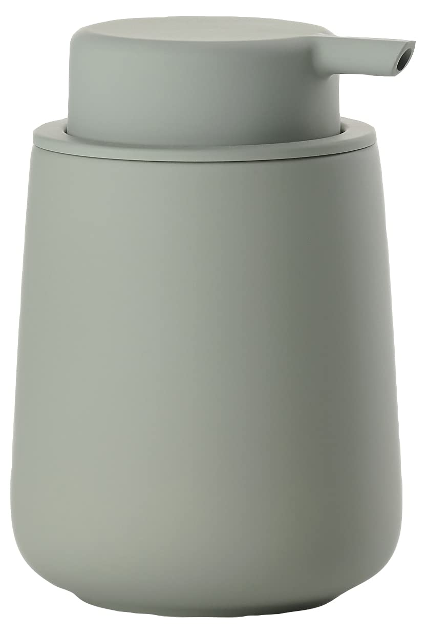 ZONE DENMARK Nova Soap Dispenser - A Fusion of Sleek Design and Durable Material - Elevate Your Bathroom with Sophistication and Practical Elegance. A Stylish and Functional Bathroom Accessory