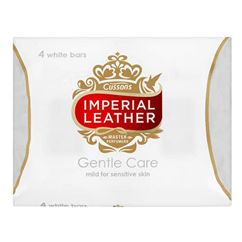 Imperial Leather Bar Soap Gentle Care Cleansing Bar, For Sensitive Skin, Bulk Buy, Pack of 8 x 4 bars (total 32 bars)