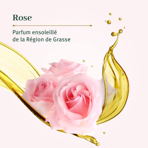 Le Petit Olivier Pure Marseille Liquid Soap - Rose Perfume - Gently Cleanses Skin - Delicately Perfumed - Vegetable Origin Based - 10.1 oz