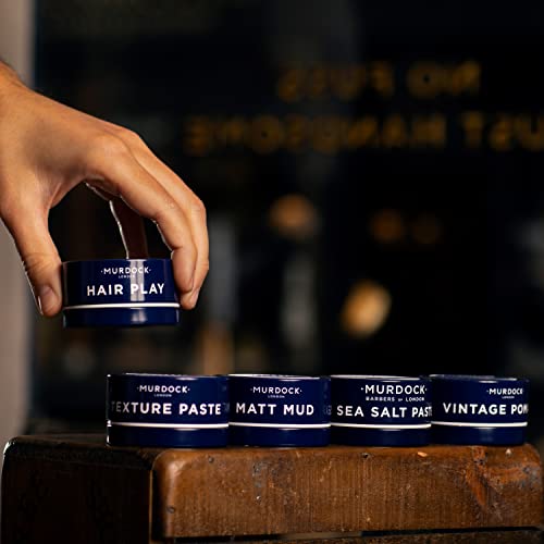 Murdock London Vintage Pomade | Classic, Ultra-Slick Finish with Strong Hold | Made in England | 1.76 oz.
