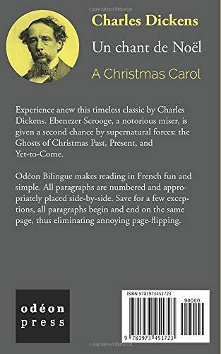 A Christmas Carol / Un chant de Noël: Bilingual Classic (English-French Side-by-Side) (Odéon Bilingue)