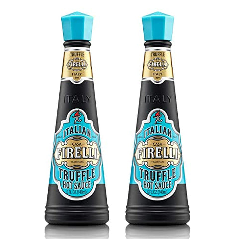 FIRELLI Truffle Hot Sauce - 5oz Bottle (Pack of 2).