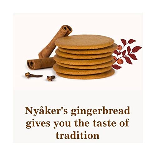 Nyakers Swedish Original Ginger Snaps Cookies 26.4 Oz..