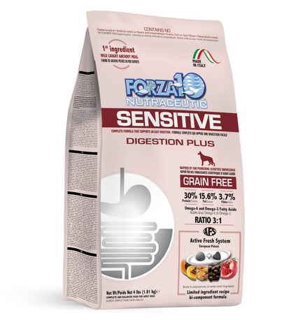 Forza10 Sensitive Digestion Plus Grain-Free Dry Dog Food