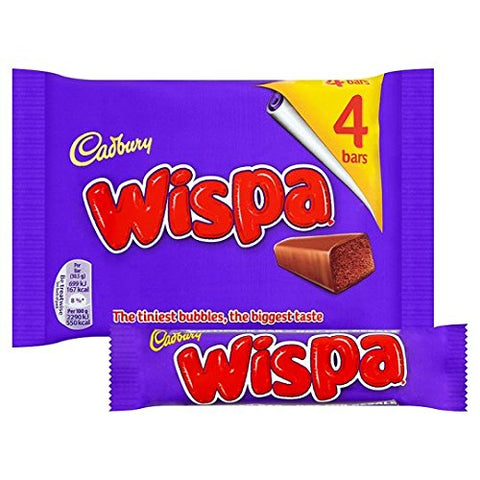 Original Cadbury Wispa Chocolate Bar Pack Imported From The UK England