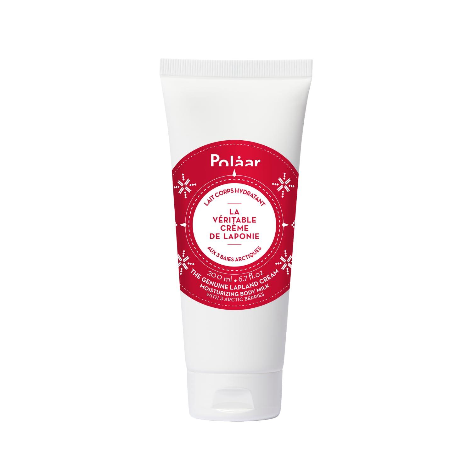 Polåar - Moisturizing Body Milk - The Genuine Lapland Cream with 3 Arctic Berries - Body Care - Nourishes, repairs, protects - 98% Natural, Vegan, Cruelty Free, Made in France - 6.7 Fl Oz