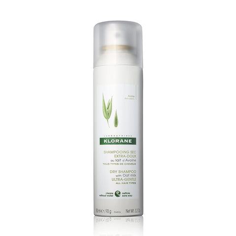 Klorane - Dry Shampoo With Oat Milk - Gentle Formula Instantly Revives Hair - Paraben & Sulfate-Free